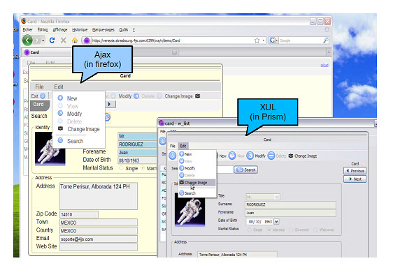 XUL snippet rendering screenshot
